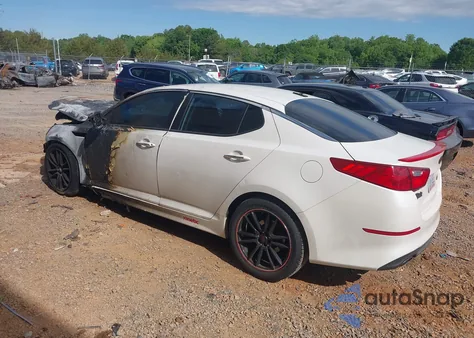 2015 Kia Optima Lx из США, поврежденный, VIN KNAGM4A78F5630492